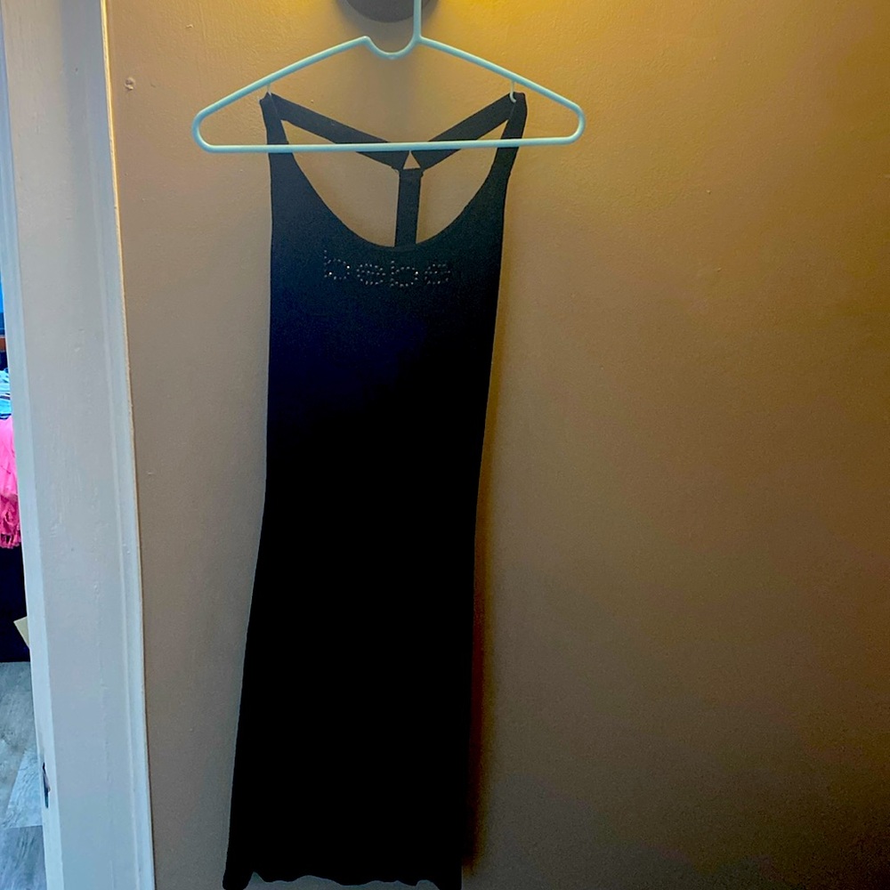 Bebe black beach dress